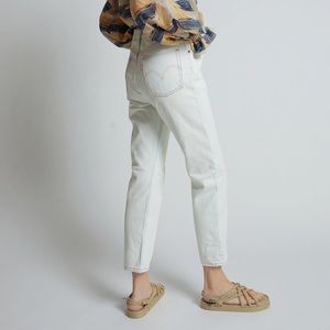 LEVI’S 501 Original Cropped Glacier Bay Size 23 x 28